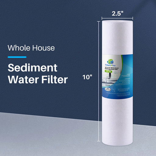 10 x 2.5 inch polypropylene sediment pre-filter for reverse osmosis systems