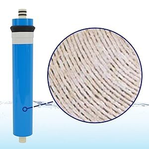 CFS 5 Pc RO Filter Set 50 GPD Membrane for APEC ROES-50 RO-45 10 In