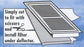 CFS 12x16 Carbon Pre-Filter for 115115 C535 5300-2 6300-2 AM90-3 Pack