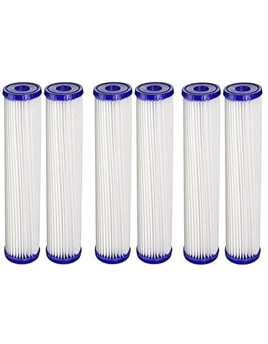 CFS Pleated Sediment Filters for S1, S1A, ECP20-10, 20 Micron, 6 Pack