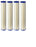 4-pack pleated sediment water filter cartridges, 1 micron, 20 x 4.5 inches