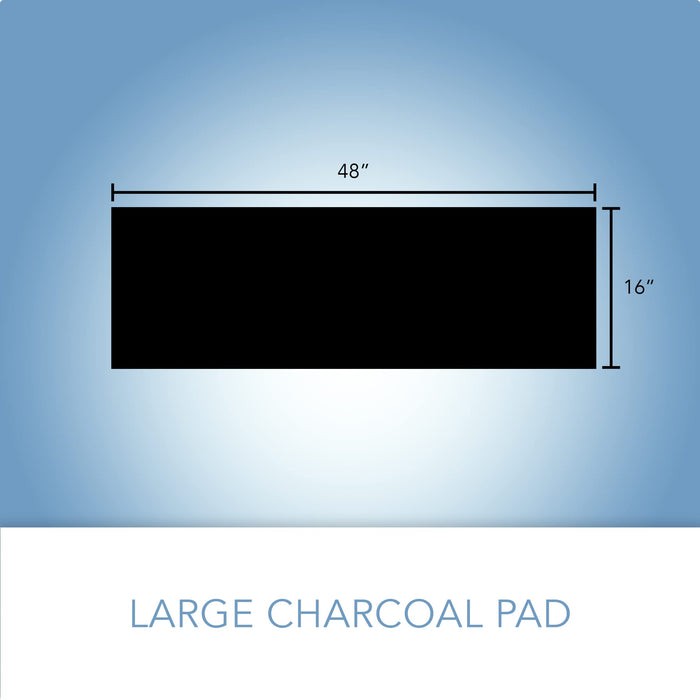 CFS Carbon Pre-Filter Sheet for 38002, 16 x 48 in, Cut to Fit, 2 Pack