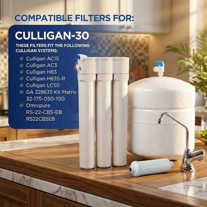 CFS Water Filter Set & Membrane Compatible for AC-30, AC-15 RO Systems