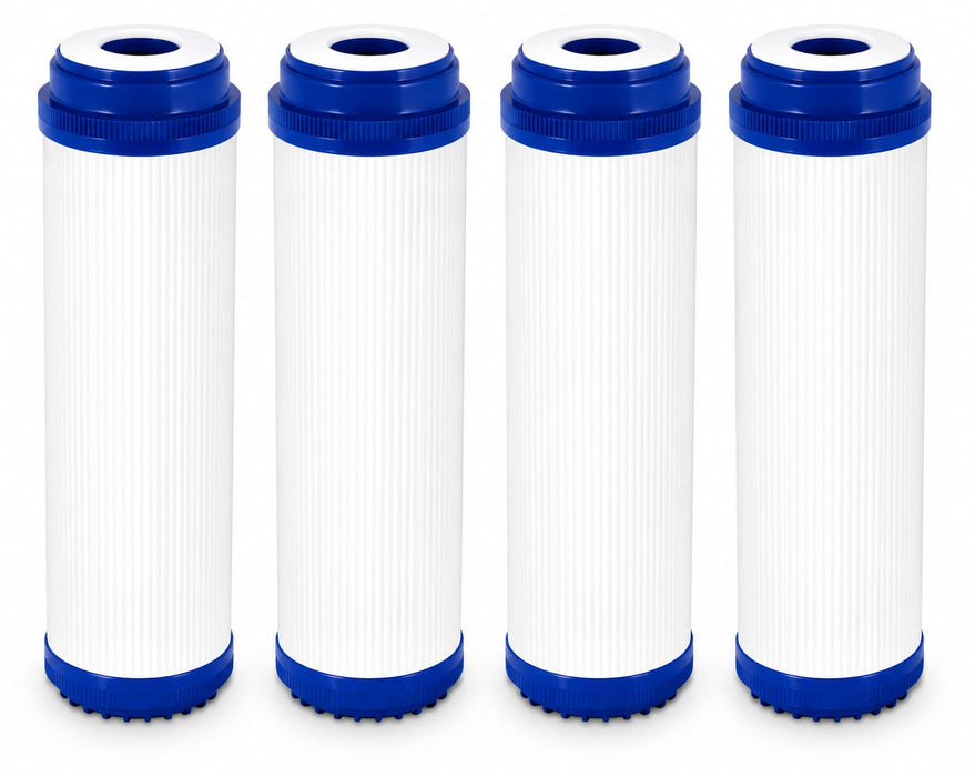 CFS GAC Water Filter 10x2.5 for 155155-51 W50PEHD WVC34 GAC-10 4 Pack