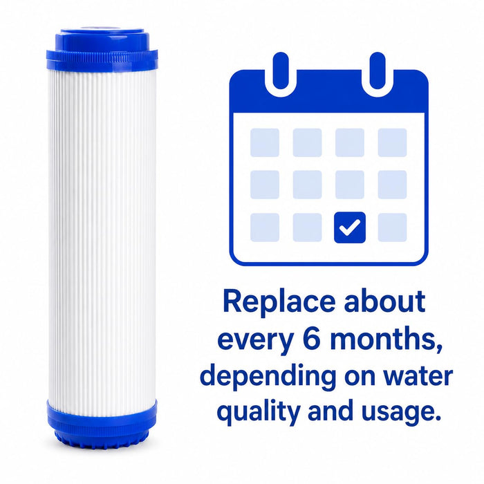 CFS GAC Water Filters for Hydro Life 52412, C-2063, 2 Pack