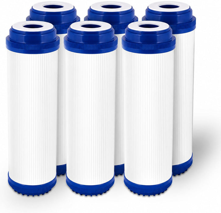 CFS GAC Water Filter 10x2.5 for 155155-51 W50PEHD WVC34 GAC-10 6 Pack