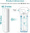 CFS Spun Sediment Filters for P5A, P5, WFPFC5002, 5 Micron, 6 Pack