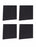 CFS Carbon Filter Sheets, Cut to Fit, 12 x 12 in, Litter Box & Air, 4 Pack