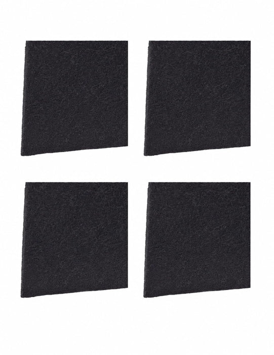 CFS Carbon Filter Sheets, Cut to Fit, 12 x 12 in, Litter Box & Air, 4 Pack