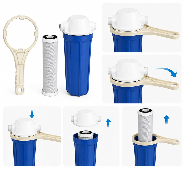 CFS Water Filter Wrench for RO & Under Sink 10 in Slim Housings