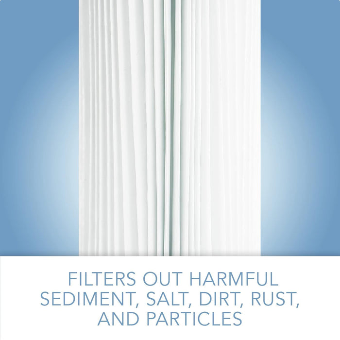 CFS Pleated Sediment Water Filters for WHKF-WHPL, FXWPC, 5 Micron, 6 Pack