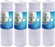 CFS String Wound Water Filters for W5W, WP5, 5 Micron, 4 Pack