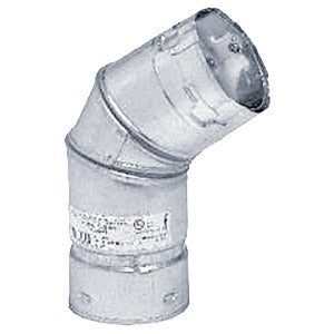 Metal-Fab 4M45/60 4 inch adjustable vent elbow
