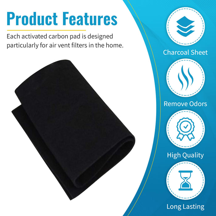 CFS Carbon Pre-Filters for Hunter 30901, 30903, HEPAtech, QuietFlo, 2 Pack