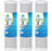 CFS 5 Micron 10x2.5 Carbon Block Filter for EP-10 CBC-10 34370-3 Pack