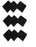 CFS - Pack of 9, Universal Cut-to-Fit Carbon Activated Pre-Filter Pads Compatible with Exaco ECO 2500 Models - Fresh & Filtered Air for Indoor - Charcoal Air Filter Sheet - 3 in x 3 in - Black