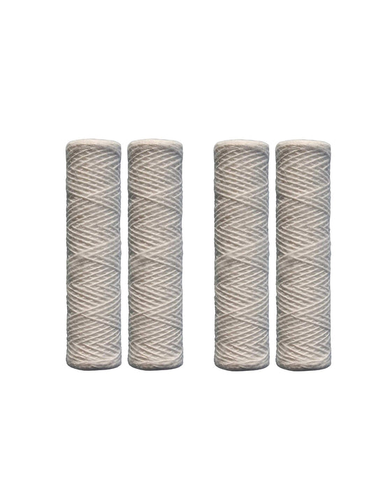 CFS String Wound Water Filters for WHKF-WHSW, WHCF-WHSW, 5 Micron, 4 Pack