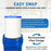 CFS Water Filters Compatible for FrescaPure 4000, 4500, 5000, 6000, 1 Pack