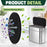 CFS - Pack of 9, Universal Cut-to-Fit Carbon Activated Pre-Filter Pads Compatible with Exaco ECO 2500 Models - Fresh & Filtered Air for Indoor - Charcoal Air Filter Sheet - 3 in x 3 in - Black