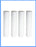 CFS Spun Sediment Water Filters for Purtrex PX05, PX05-9-7/8, 4 Pack