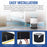 CFS Cut to Fit Carbon Pre-Filter Pad, 16 x 48 in, Air Cleaners & HVAC