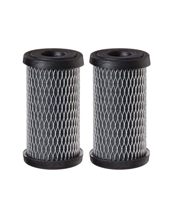 CFS Carbon Water Filters for C2, 155022-43, W5CIP478, 5 x 2.5 in, 2 Pack