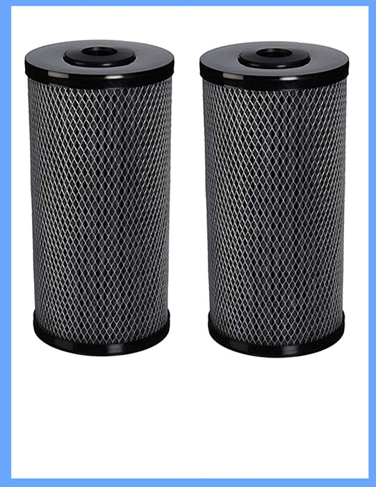 CFS - 2 Pack Carbon Polyester Water Filter Cartridges Compatible with NCP-BB Models - Remove Bad Taste and Odor - Whole House Replacement Filter Cartridge - 9-3/4 in x 4-1/2 in