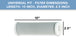 Compatible with Watts (WCBCS975RV) Carbon Block Water Filter Cartridge 10 x 2.5" by CFS