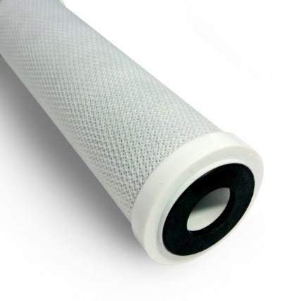 20-inch carbon filter cartridge, 25 micron, compatible with FF20MBS-25 and AP817-2 models