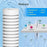 CFS – 6 Pack Grooved Sediment Water Filter Cartridges with 1 O-Ring Compatible with WHKF-GD05, 3M AP110, WHKF-DWHV, WHKF-DWH, WHKF-DUF Models – Whole House Replacement Filter Cartridge – 5 Micron