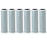 6-pack carbon block water filter cartridges, 0.5 micron, standard 10-inch, compatible with Pentek CBC-10