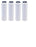 4-pack dual-stage water filter cartridges, compatible with RB-FXSVC, FXSVC, D-250A, and Pentek P-250 models