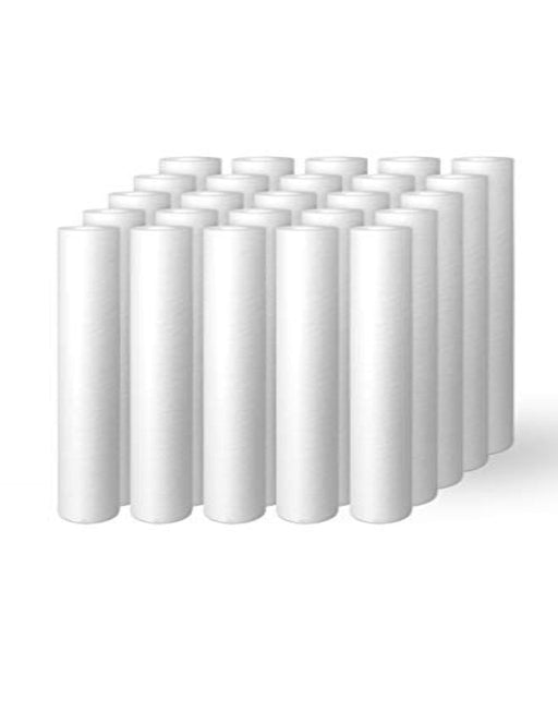 Sediment filter cartridge, 10 x 2.5 inches, compatible with Purenex 25S-5M