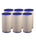 CFS 20 Micron Pleated Polyester Big Blue Water Filter – 6-Pack (10" x 4.5")