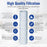 CFS Sediment Water Filter – 40 Pack – 5 Micron – 10" x 2.5" – Fits Campbell 1SS