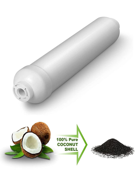 CFS T33 Inline Post Carbon Filter – 1 Pack – 10" – 1/4" FPT