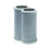 2-pack carbon filters, compatible with 355752-43