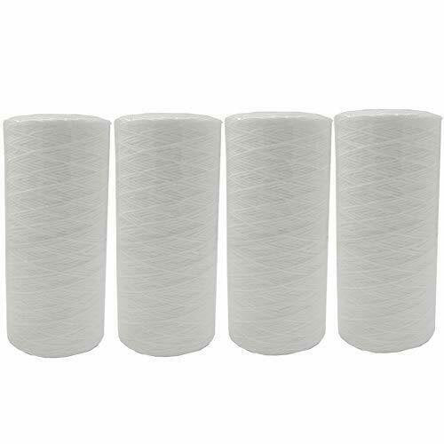4-pack whole house premium water filter cartridges, compatible with CW5-BBS models