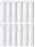 10-pack Big Blue sediment water filter cartridges, 1 micron, 20 x 4.5 inches