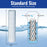 CFS String Wound Water Filter Cartridges – 4 Pack – 5 Micron – Fits RS5-DS Models