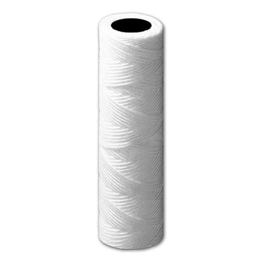 Wound cartridge filter for high-temperature applications, 5 micron, 10 x 2.5 inches, compatible with Shelco
