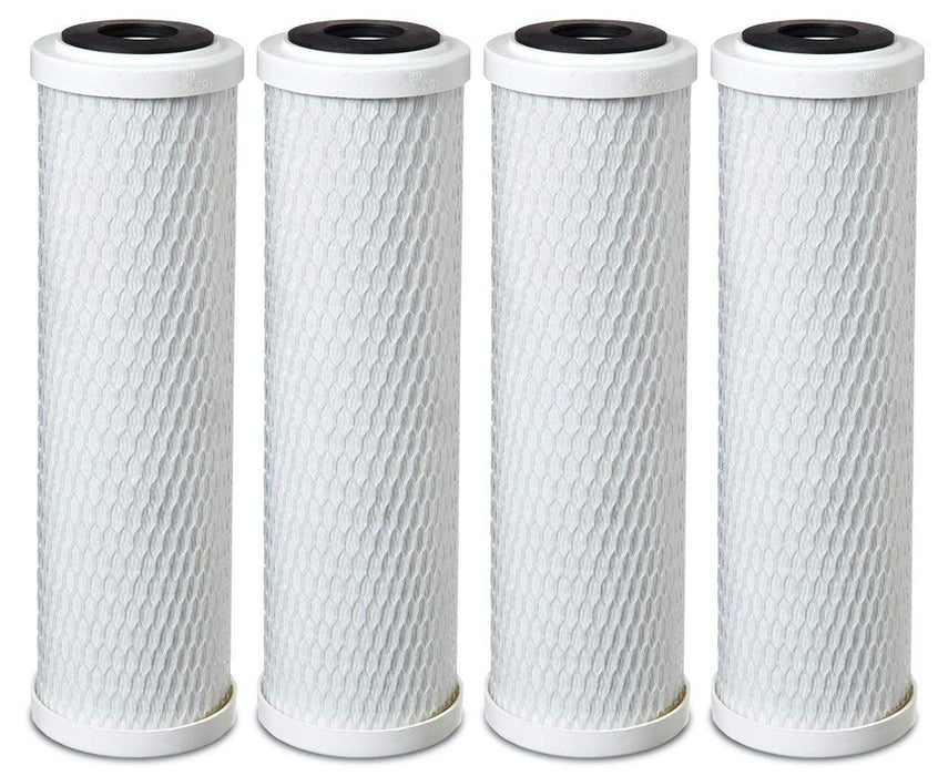 CFS Carbon Block Water Filter Cartridges – 4 Pack – 0.5 Micron