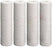 CFS Spun Sediment Water Filters – 4 Pack – 5 Micron – 10" x 2.5" – Fits PX05, GX05, P5