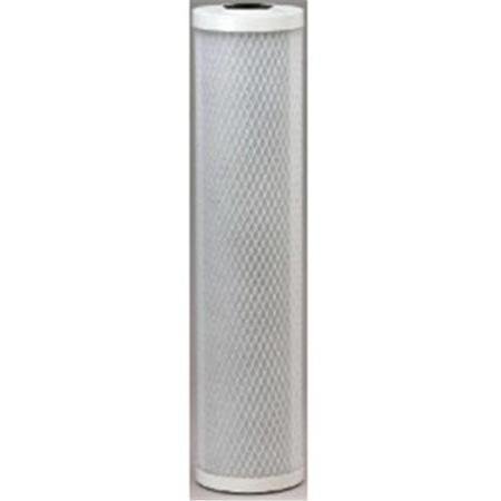 20 inch heavy-duty whole house water filter cartridge, 5 micron, compatible with American Plumber WRC25HD20 models, reduces sediment, dirt and rust