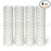Whole house string-wound sediment water filter cartridge, 2.5 x 10 inches, 5 micron