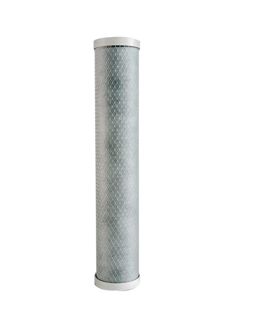 Radial flow granular activated carbon (GAC) filter cartridge, 20 micron, 20 x 4.5 inches