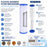 CFS Cold Plunge Filter System – 10" Housing, Pleated Filter & Wrench – 3/4" NPT