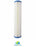 Big Blue pleated sediment water filter cartridge, 1 micron, 20 x 4.5 inches
