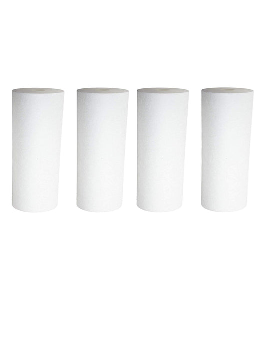 4-pack spun polypropylene filter cartridges, 10 x 4.5 inches, compatible with DGD-7525 models