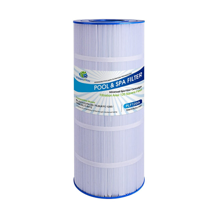 Pool filter cartridge, F4Y-PLF120A, compatible with C1200 series and PA120 pump models